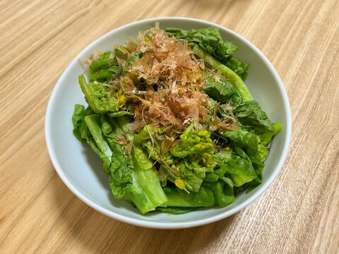 5分cooking☆★菜の花のお浸し★☆